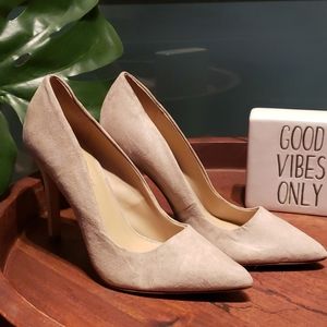 Saks Fifth Avenue Suede Heels